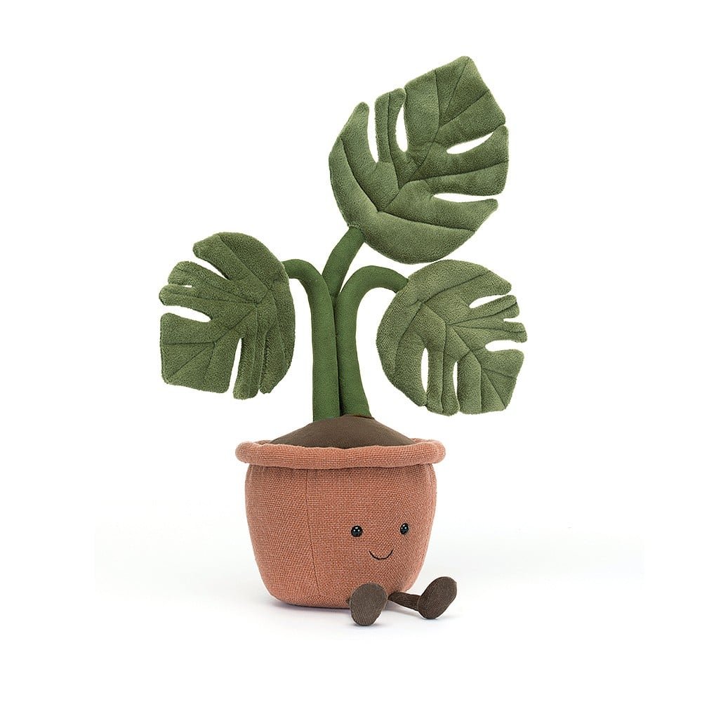 Jellycat Amuseable Monstera Plant The Dotty House