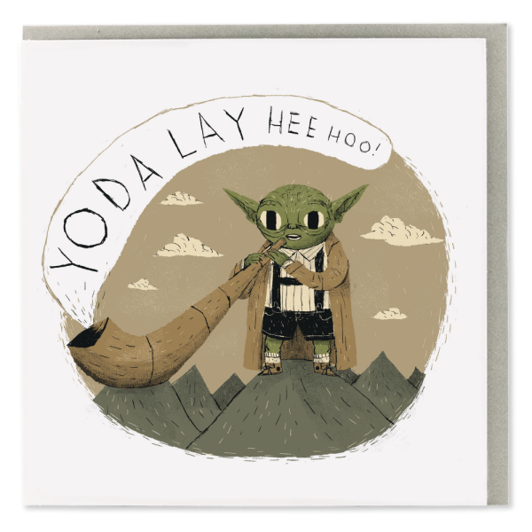 Yoda Lay Hee Hoo Card