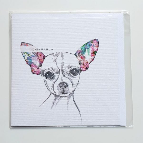 Chihuahua Greetings Card