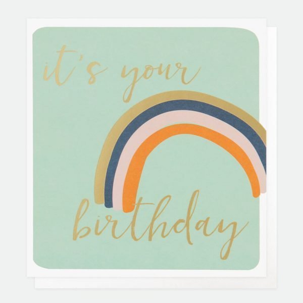 Rainbow Birthday Card