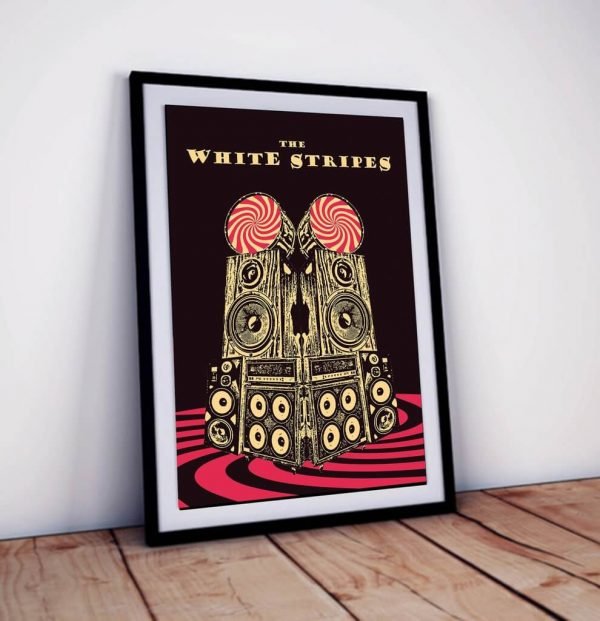 The White Stripes Music Print