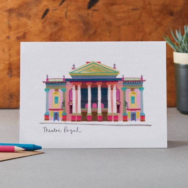 Theatre Royal Blank Greetings Card