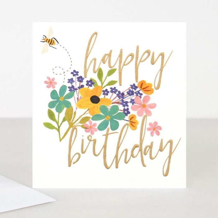 Floral Birthday Card | The Dotty House