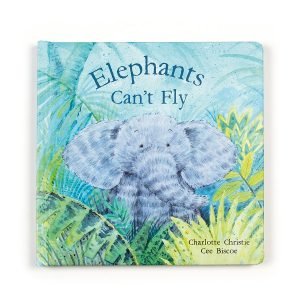 A sweet book from Jellycat about an Elephant who wants to fly.