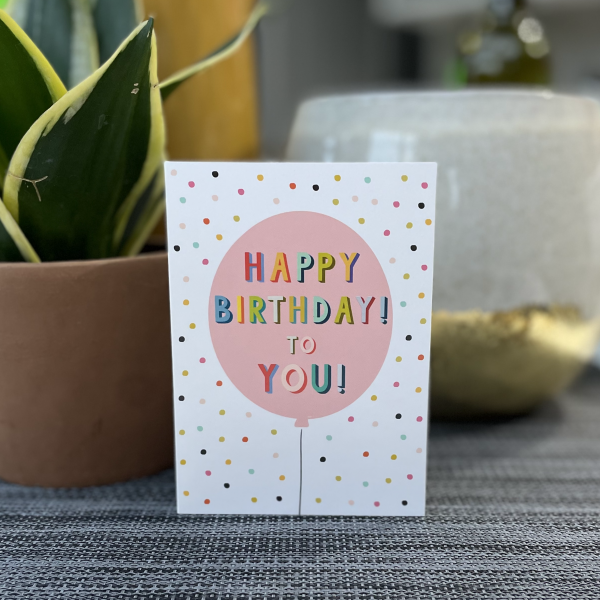 Pack of 8 Balloon Mini Cards