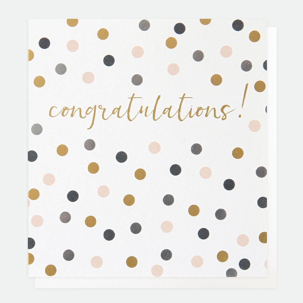 Dots Congratulations Card from The Dotty House