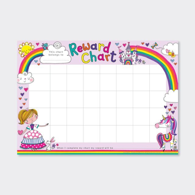 Princess Unicorn Reward Chart by Rachel Ellen at The Dotty House