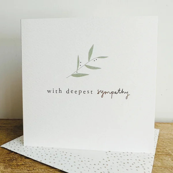 Deepest Sympathy Card