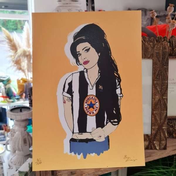 Geordie Amy Winehouse Print