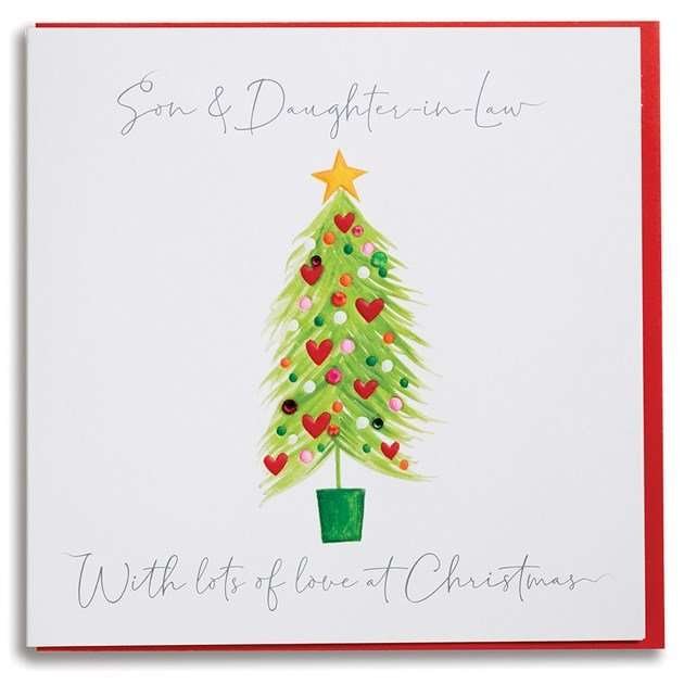 Son and Daughter in Law Christmas Card | The Dotty House