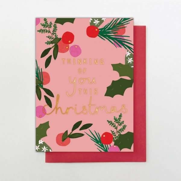 Thinking Of You Christmas Card | The Dotty House