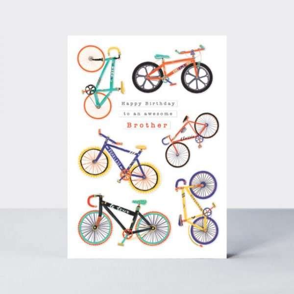 Bike Brother Birthday Card | The Dotty House