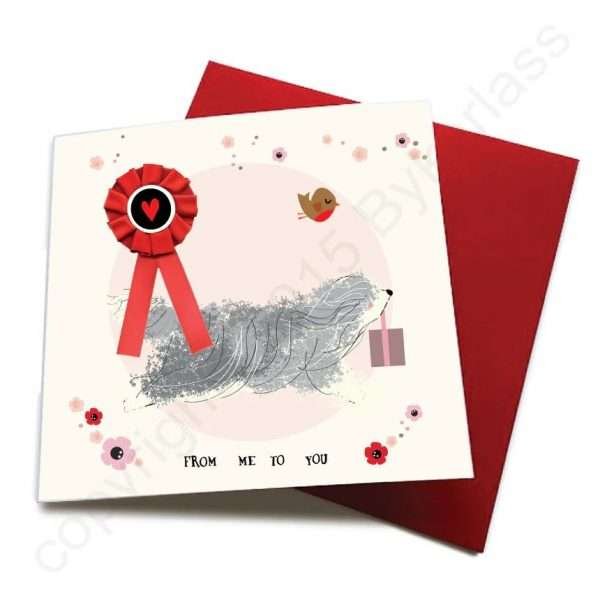 Scruffy Dog Card