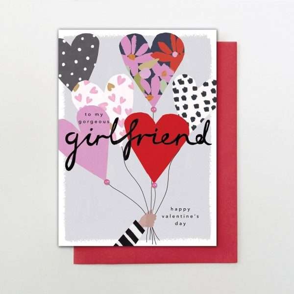 Gorgeous Girlfriend Valentine's Day Card