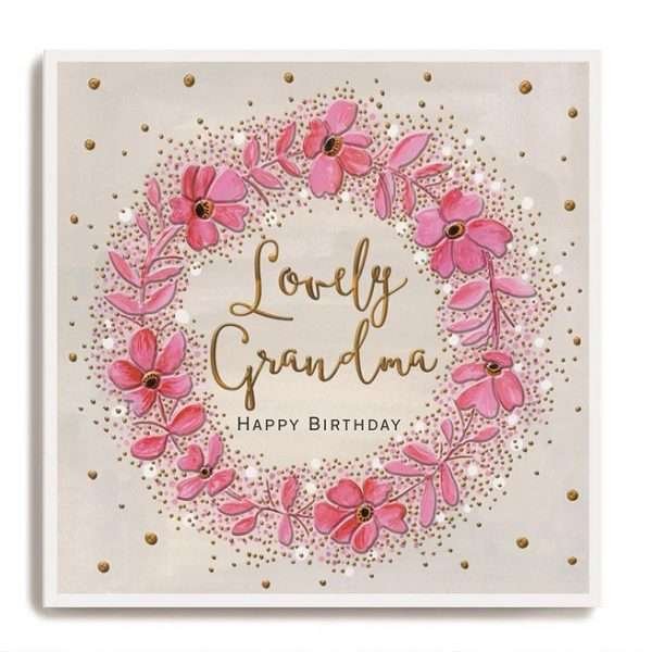 Lovely Grandma Birthday Card