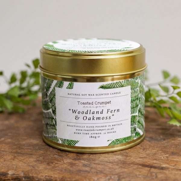 Woodland Fern and Oakmoss Candle