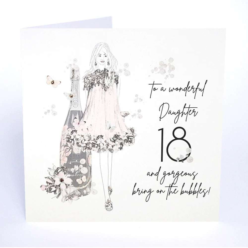 happy 18th birthday daughter cards