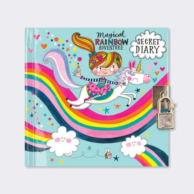 Magical Rainbow Secret Diary from Rachel Ellen at The Dotty House