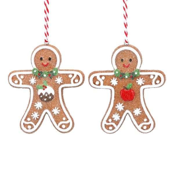 Gisela Graham Gingerbread Man Decoration