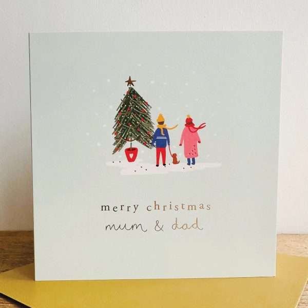 Mum and Dad Christmas Card