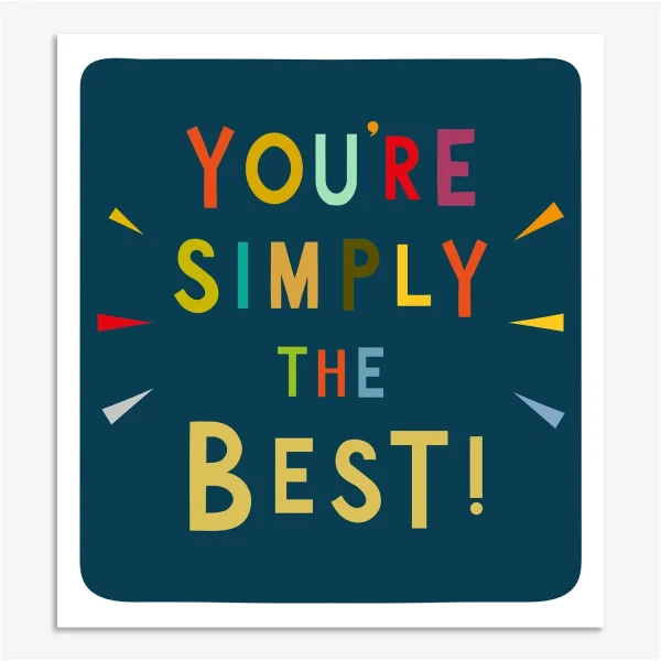 You're Simply The Best Card