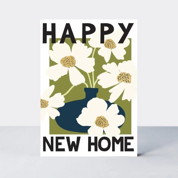 Floral new home card