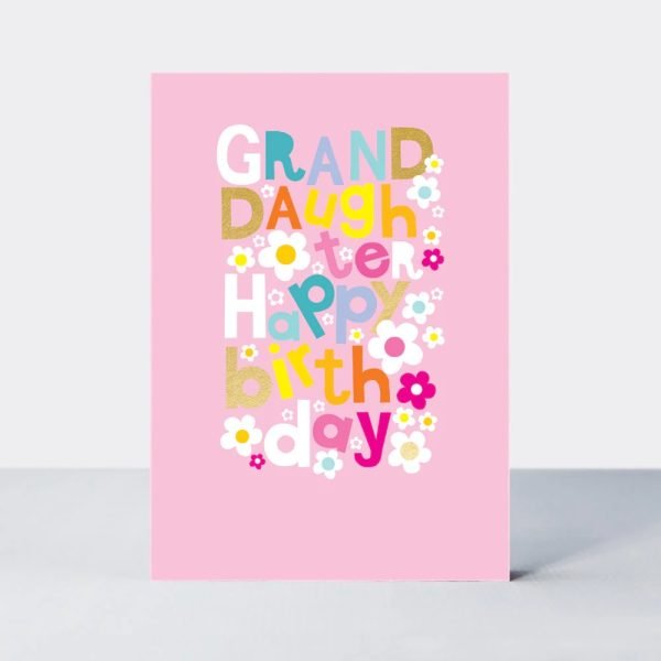 Granddaughter Birthday Card