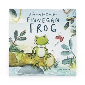 A fantastic Day for Finnegan Frog story book from Jelly cat