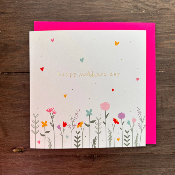 Pretty Flowers Mother's Day Card