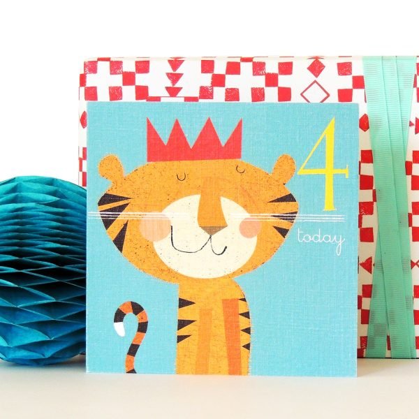 Party Tiger 4 Today Card