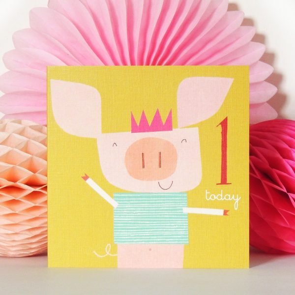 Party Piglet 1 Today Card