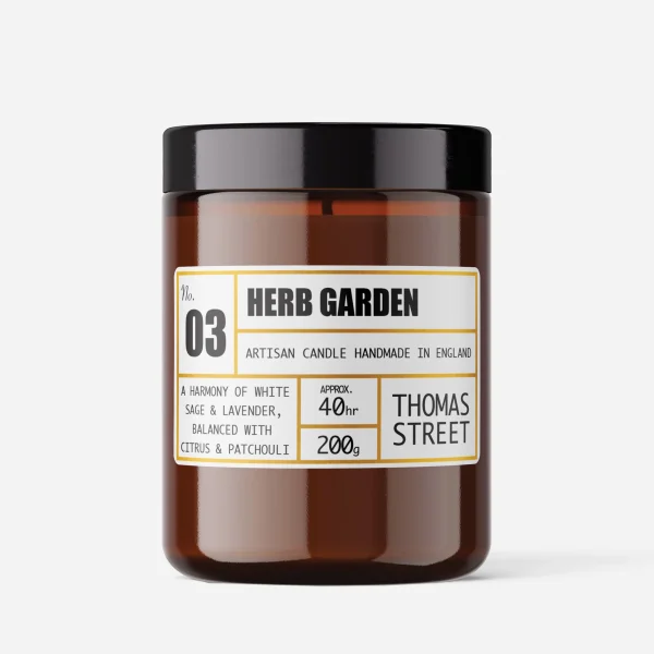 Thomas Street Herb Garden Apothecary Candle