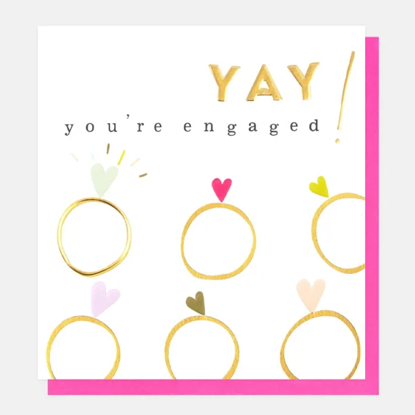 Yay You're Engaged Card