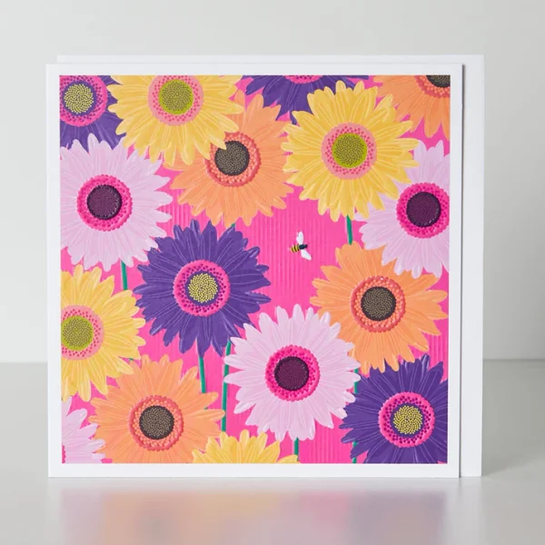 Gerberer Blank Greetings Card