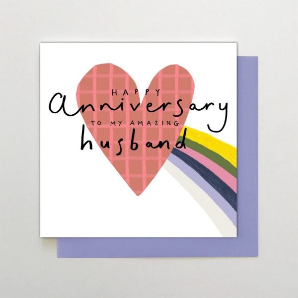 Happy Anniversary Husband Card