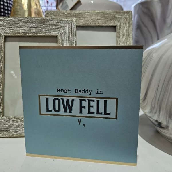 Best Daddy in Low Fell Card