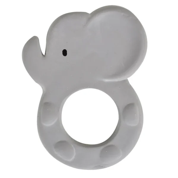 Natural Rubber Elephant Teether