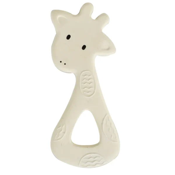 Natural Rubber Giraffe Teether