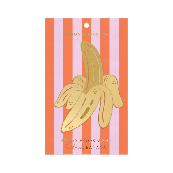 Brass Banana Bookmark