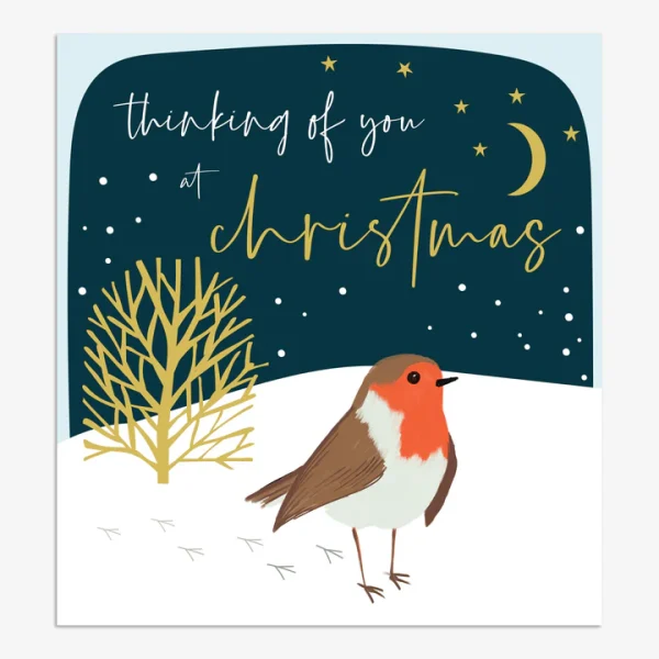 Thinking Of You At Christmas Card