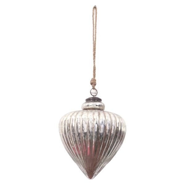 Antique Silver Vallupe Bauble