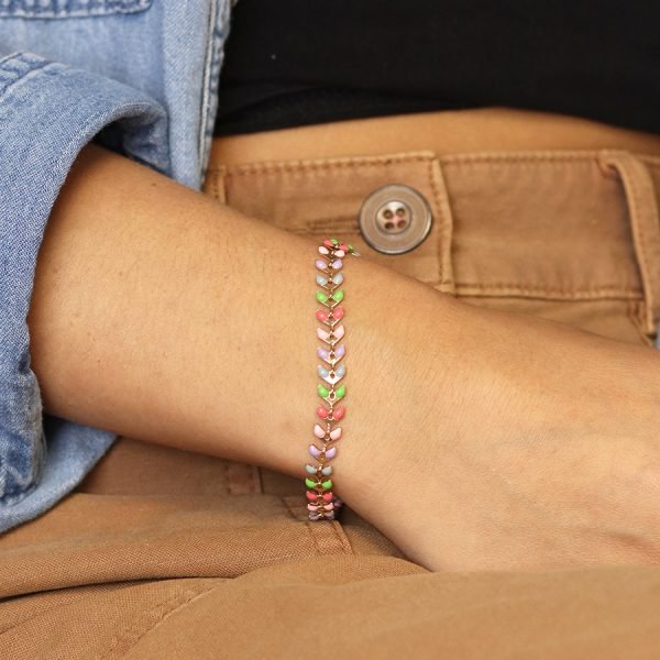 Pastel Droplet Bracelet