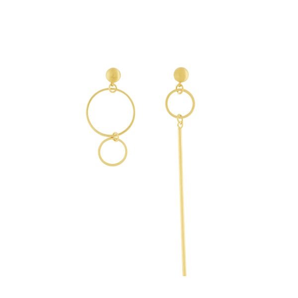 Theia Asymmetrical Ring Earringsr